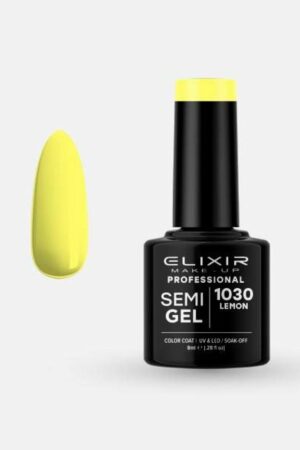 Elixir SemiGel 1030 Lemon 8ml geelilakka